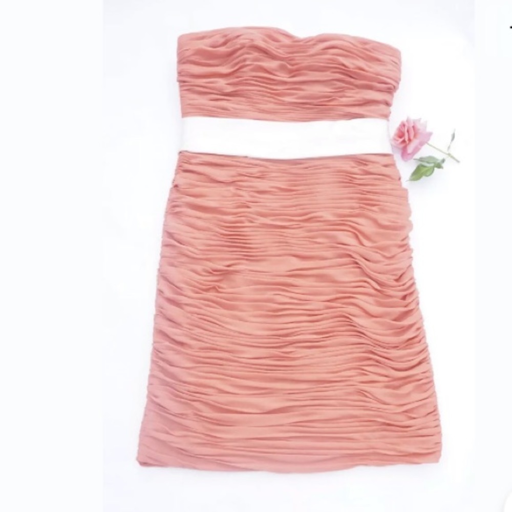 BILL LEVKOFF RN #82955 Light Peach Strapless